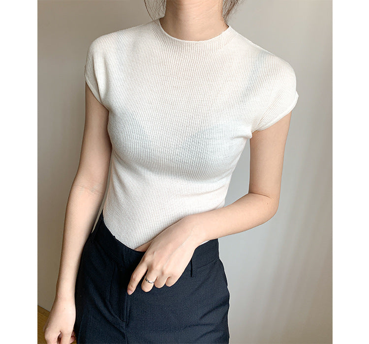 100% MERLINO WOOL SLEEVELESS TOP