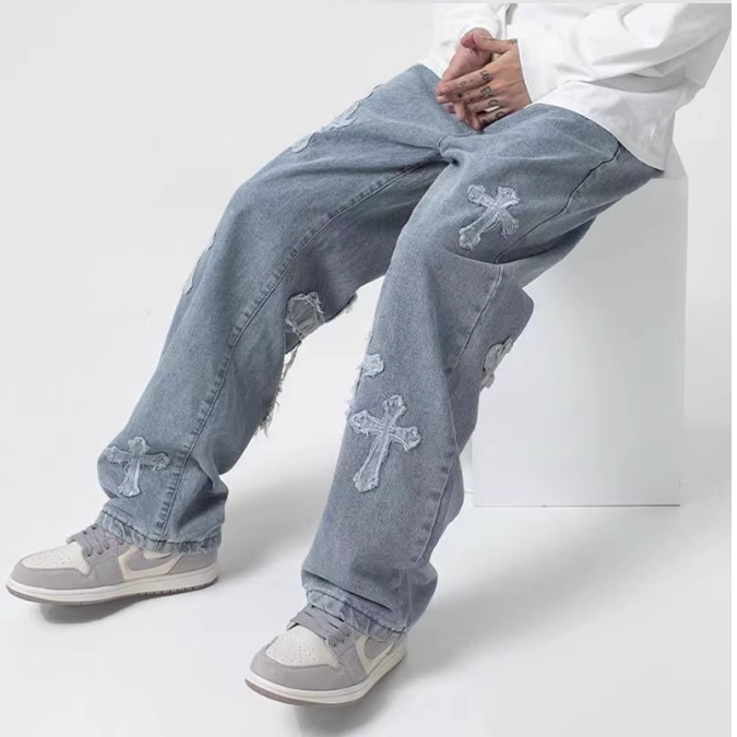 DENIM BAGGY PANTS