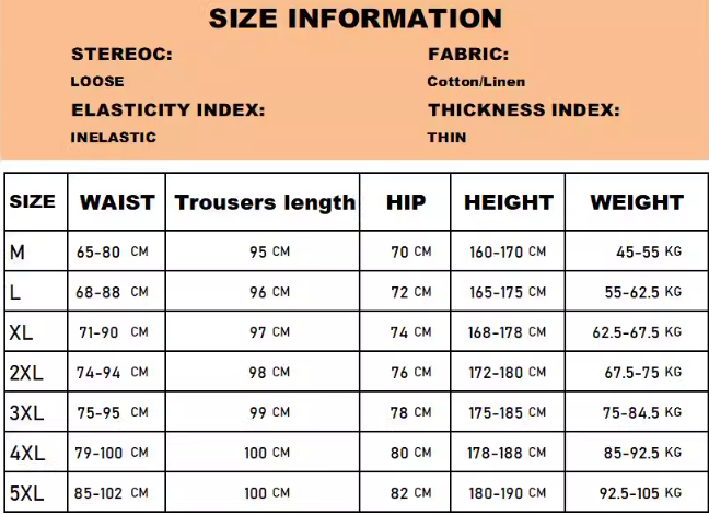 FASHION LINEN TROUSERS