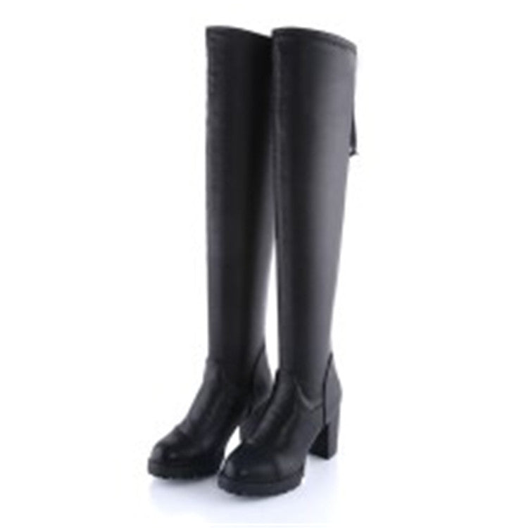 OVER-THE-KNEE SKINNY LEG BOOTS
