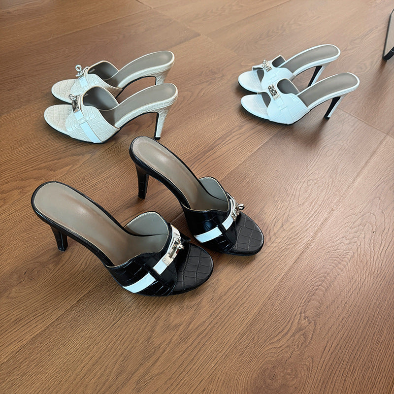 CROCODILE PATTERN STILETTO