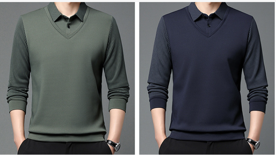 FAKE TWO PIECE SHIRT