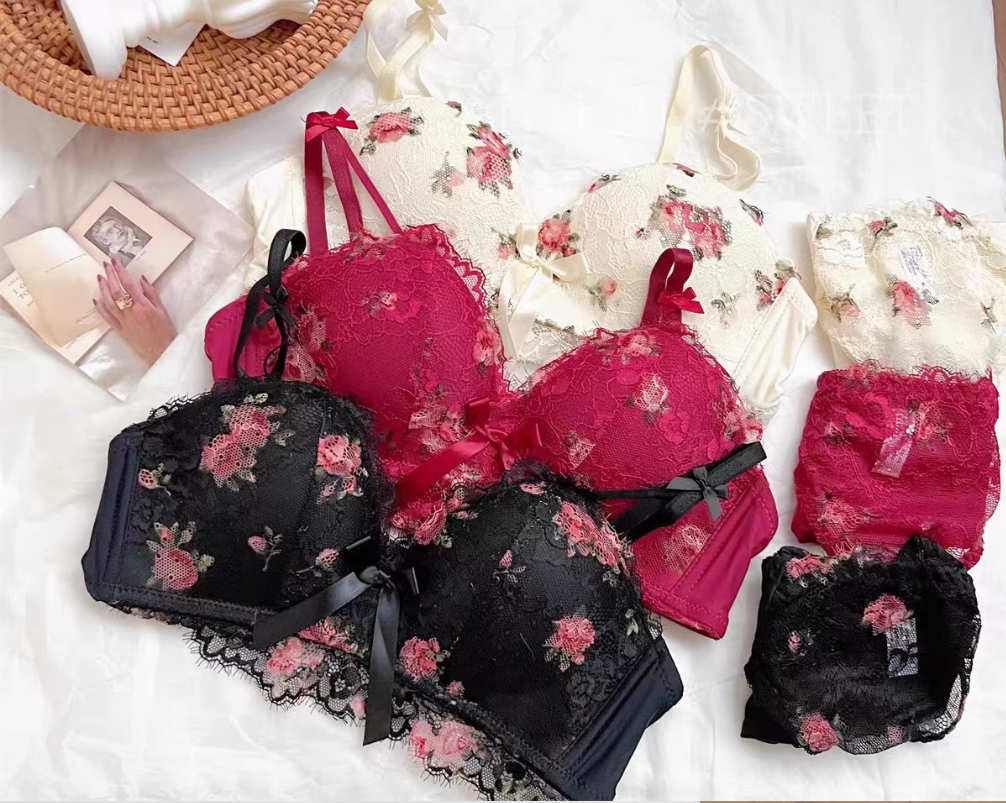 FLORAL UNDERWIRE BRA
