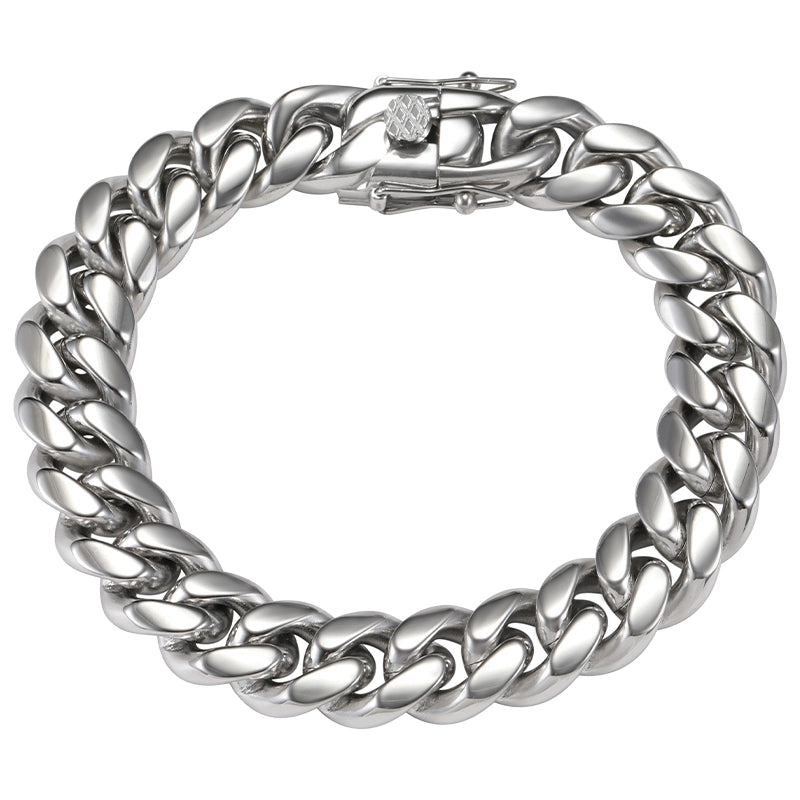 TRENDY CUBAN TITANIUM STEEL BRACELET