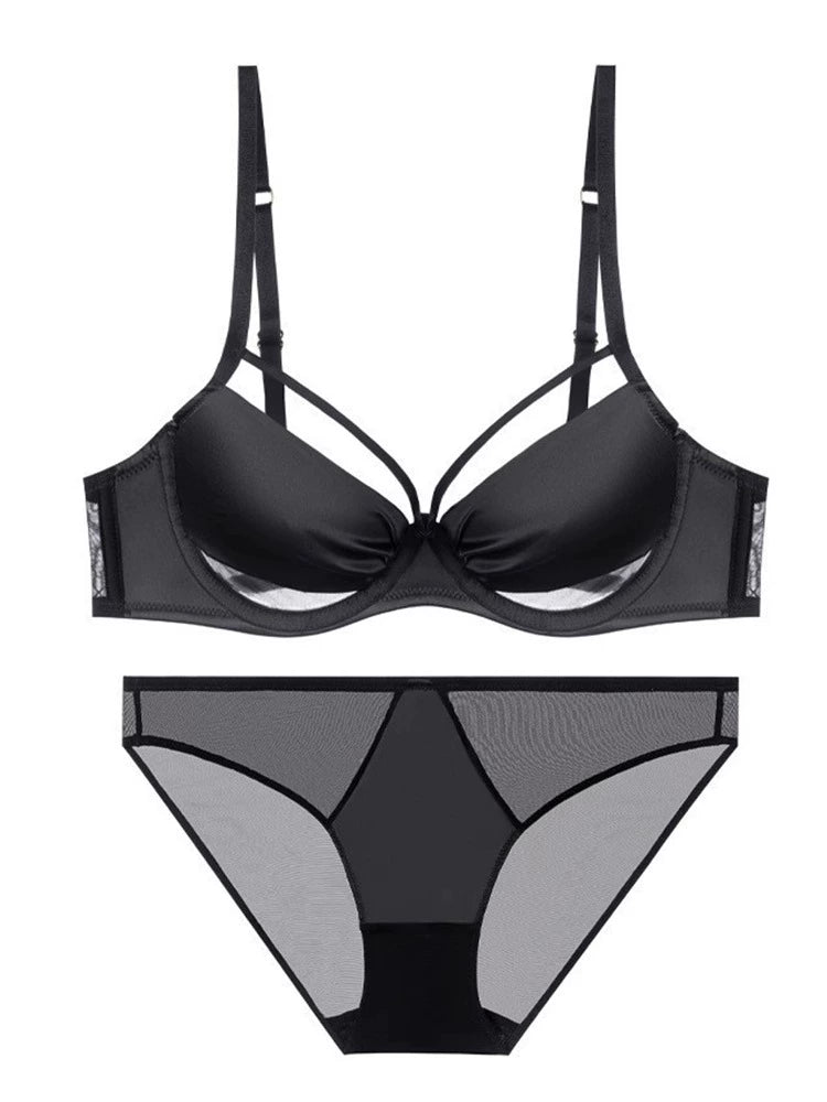 LACE PUSH-UP BRA/PANTY SET