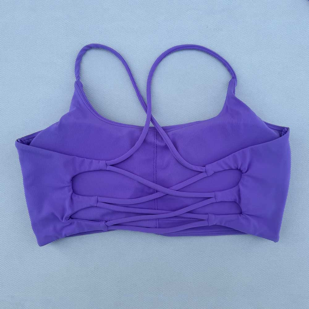 SPAGHETTI STRAPS SPORTS BRA