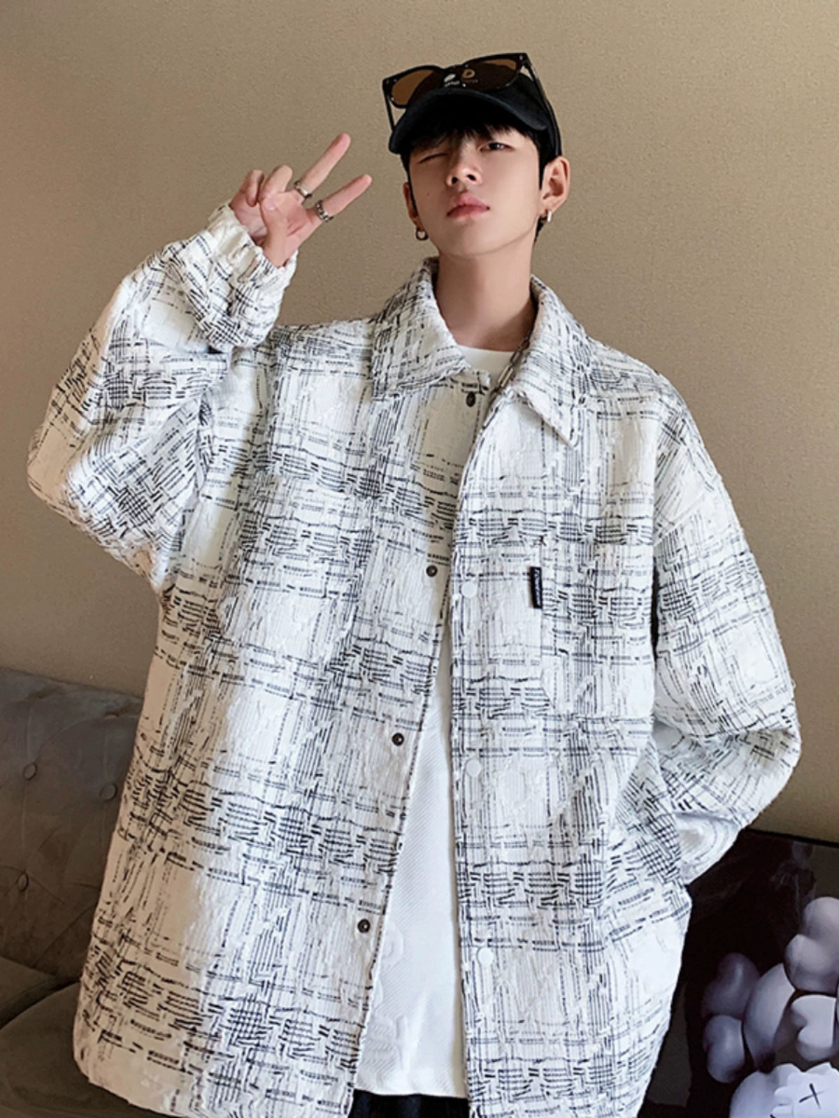 LATTICE LONG SLEEVE