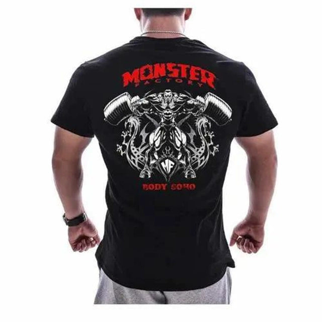 3D PRINTED MUSCLE TEE SHIRT