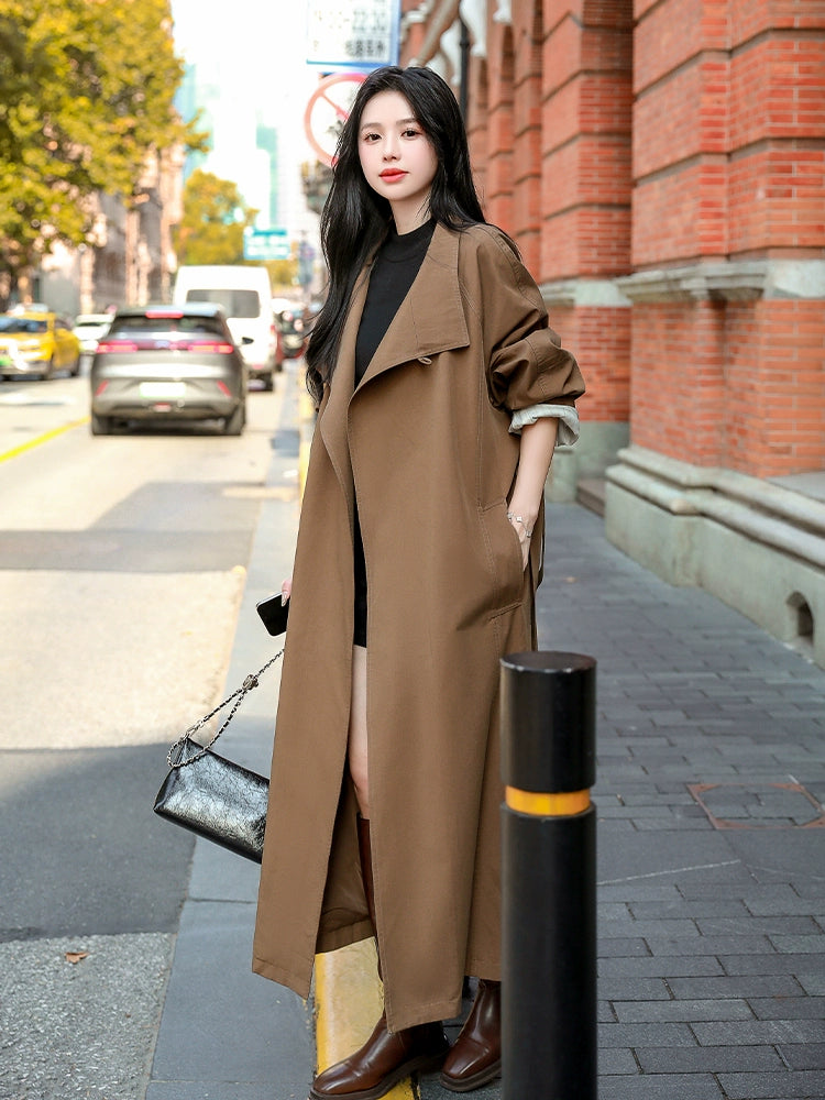BELTED TRENCH COAT