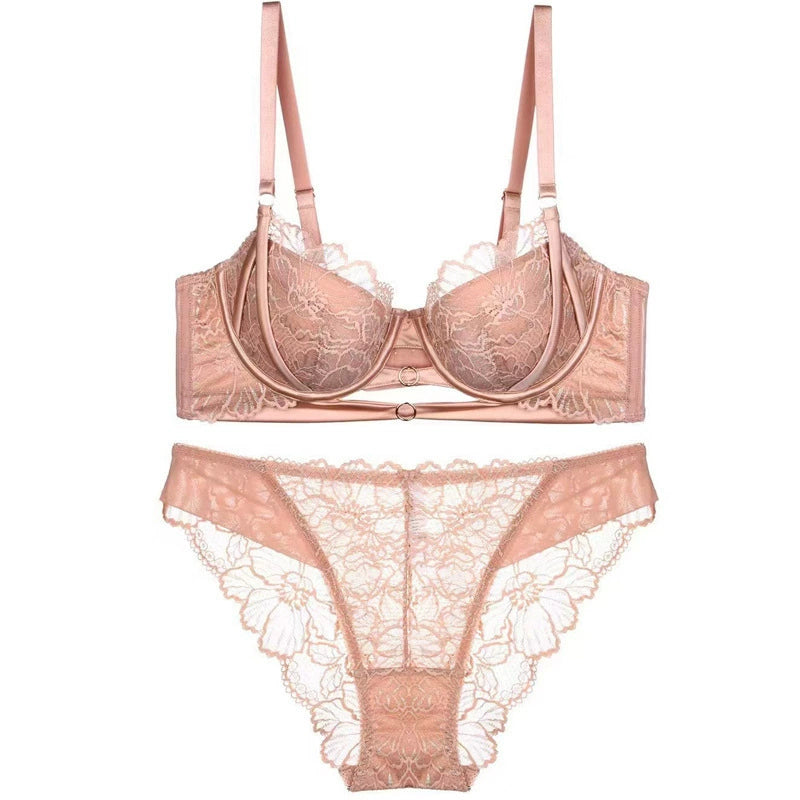 LUXURY LACE BRA AND PANTY SET