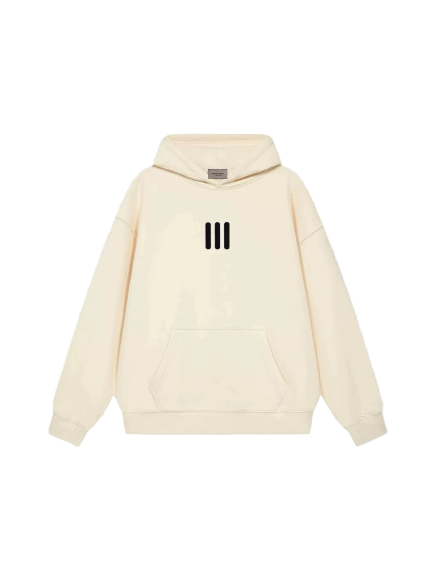 THREE -BAR HOODED SWEATSHIRT