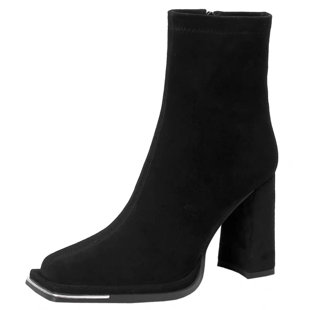 SQUARE TOE BOOTS