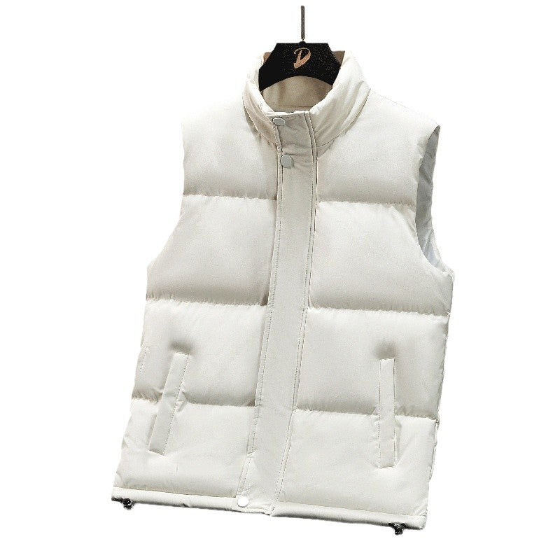 INSULATED COTTON BLEND VEST
