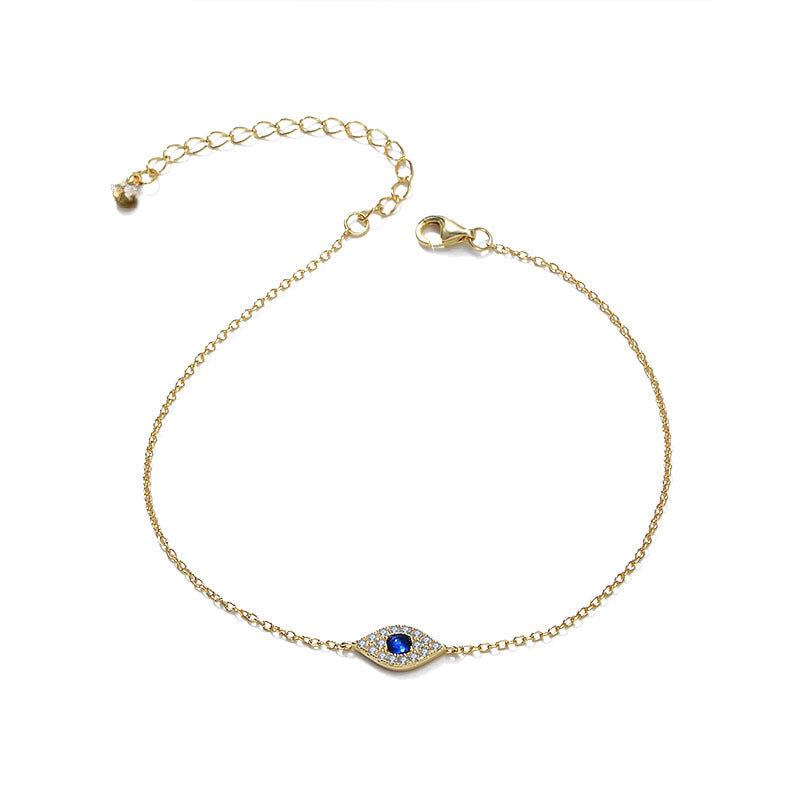 BLUE EYE BRACELET OR ANKLET