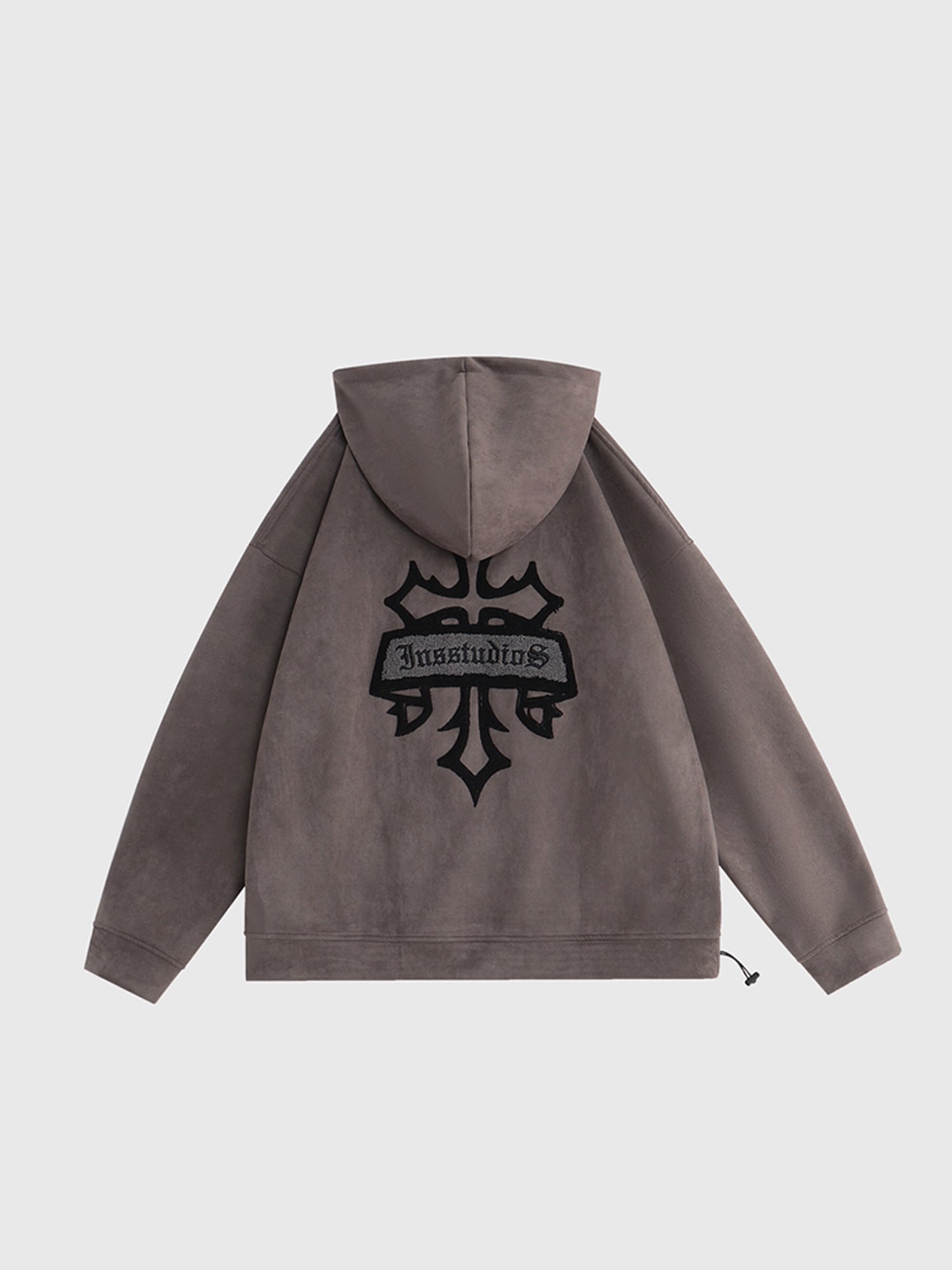 INS STUDIOS SUEDE HOODIE