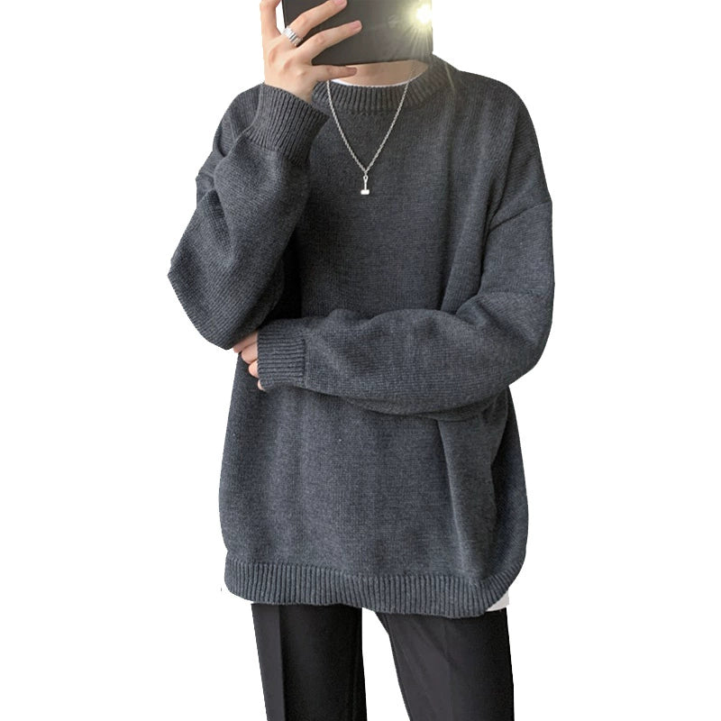 ROUND NECK PULLOVER