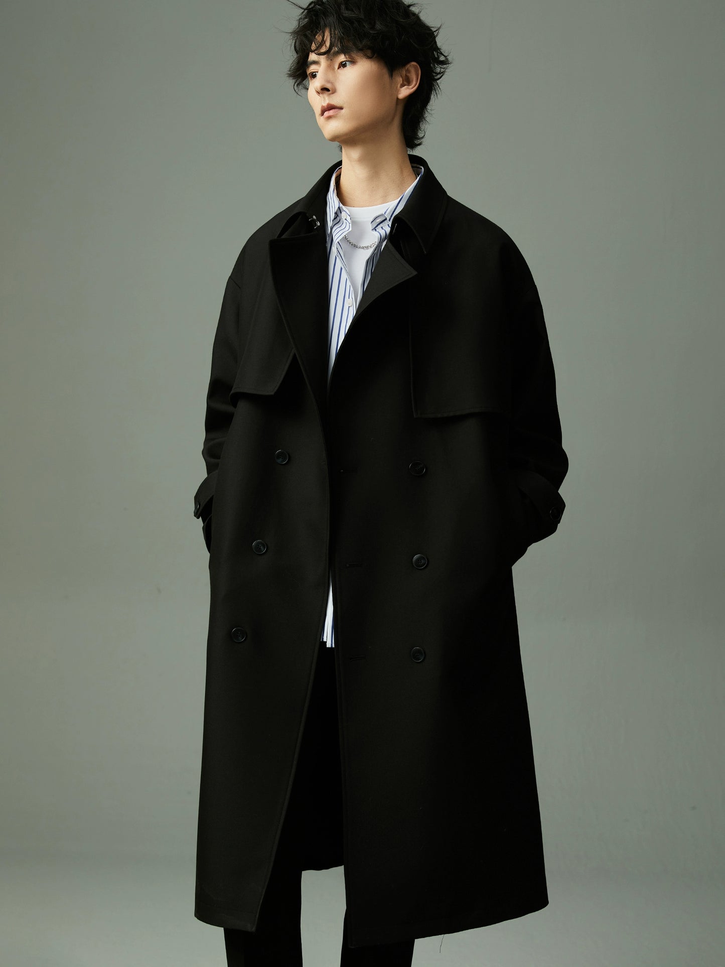 TRENCH COAT DOUBLE BREASTED