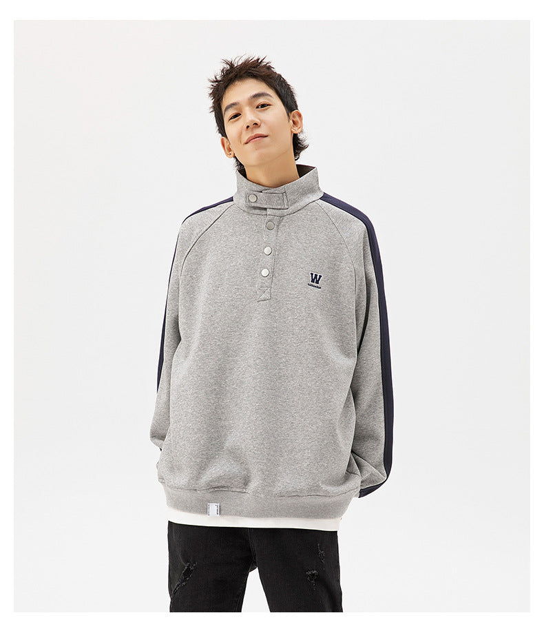 LONG SLEEVE LAPEL T-SHIRT