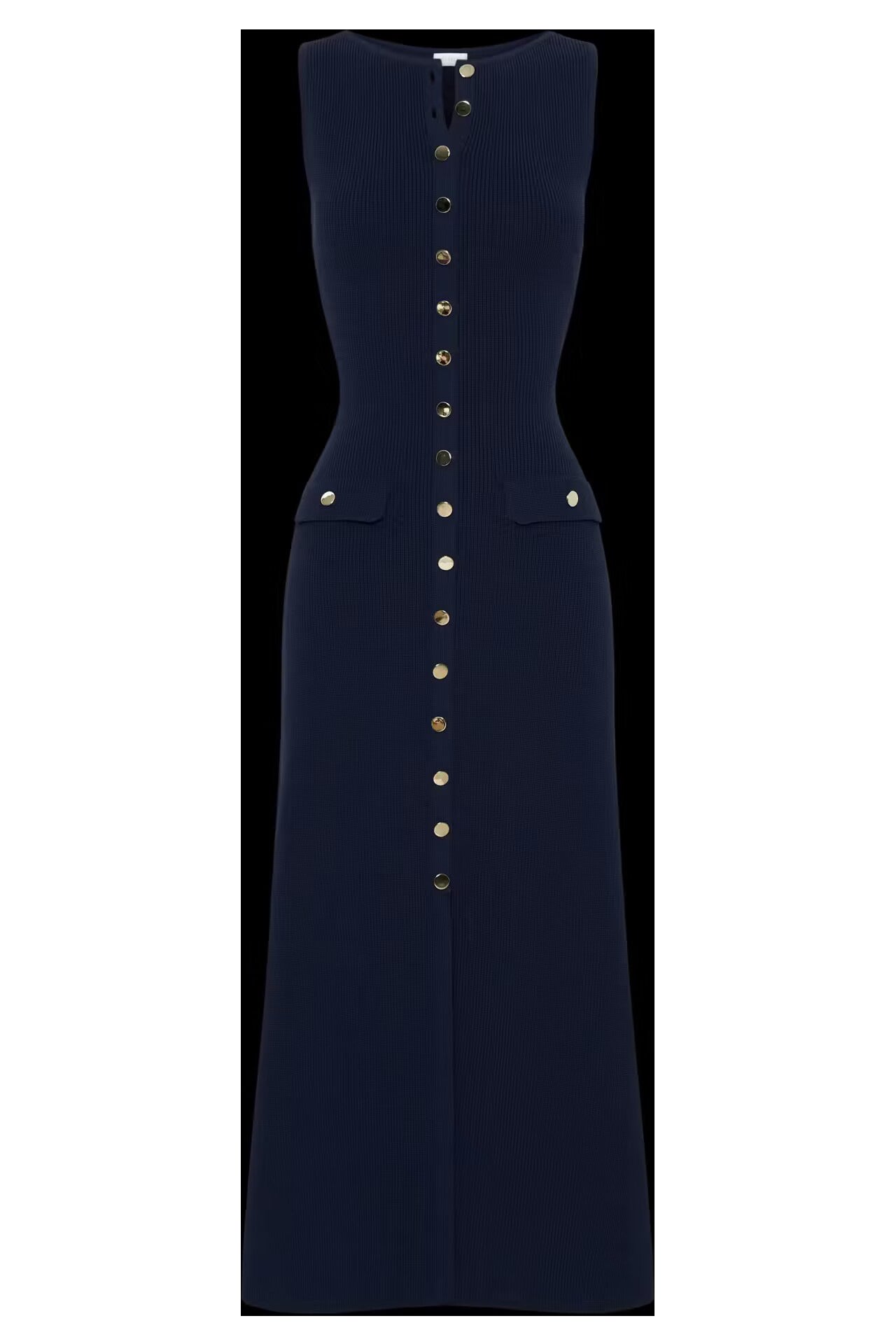 KNIT SLEEVELESS DRESS