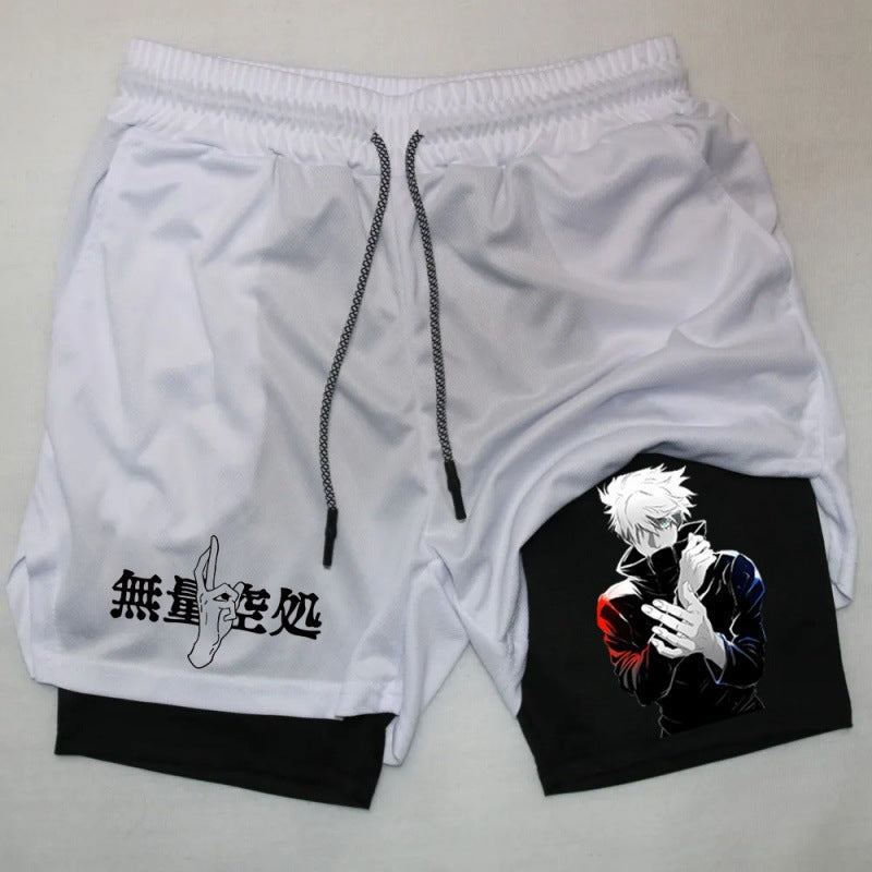 ANIME PRINT SHORTS