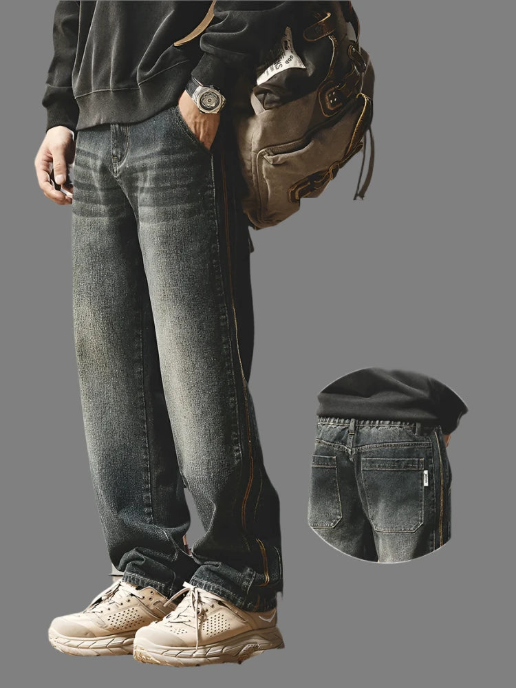 RELAXED STRAIGHT LEG JEANS