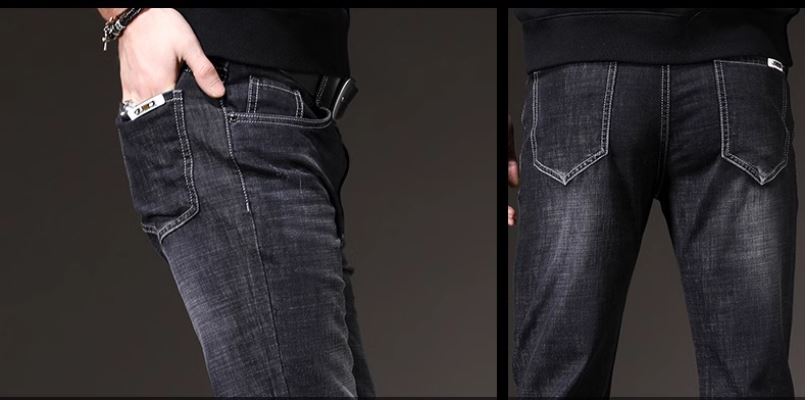 ZAREAL FASHION ELASTIC SLIM FIT JEANS