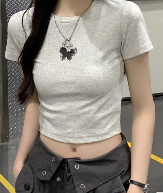 BUTTERFLY CROP TOP