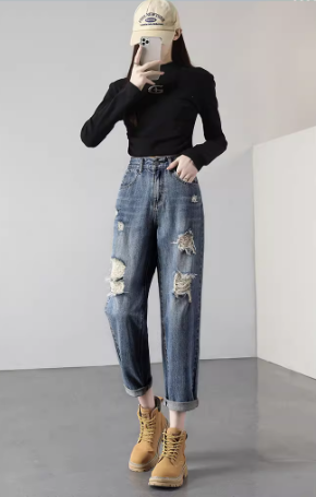 PEAR SHAPED HAREM PANTS