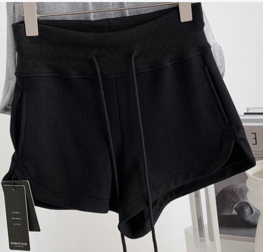 HIGH WAIST FLEECE SHORT