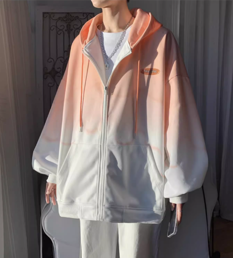 OVERSIZE GRADIENT HOODIE