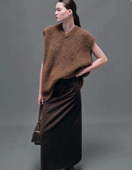 ALPACA-BLEND VEST