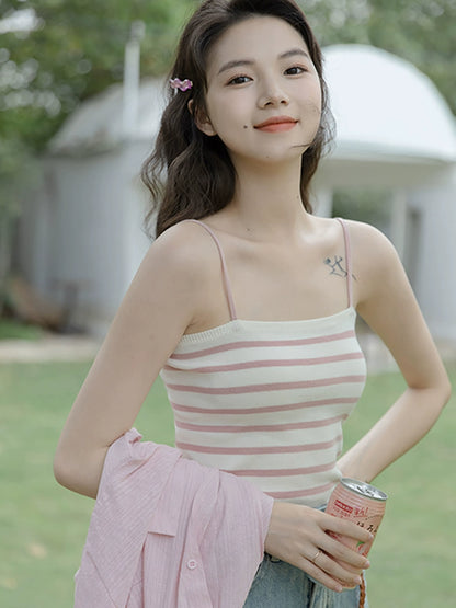 STRIPED CAMISOLES