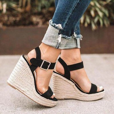 ZAREAL WEDGE SANDALS