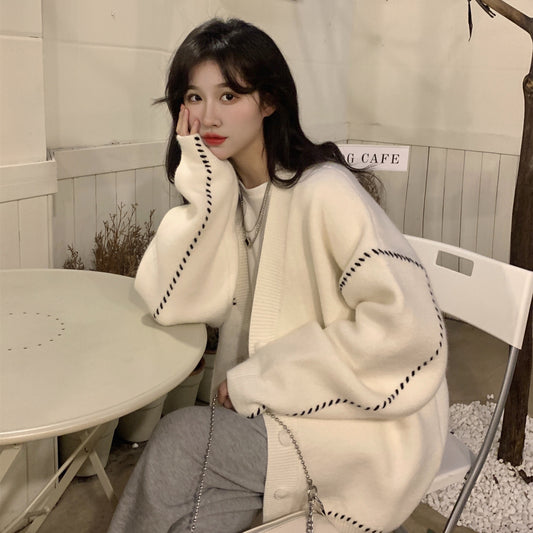 ZAREAL OVERSIZE CARDIGAN