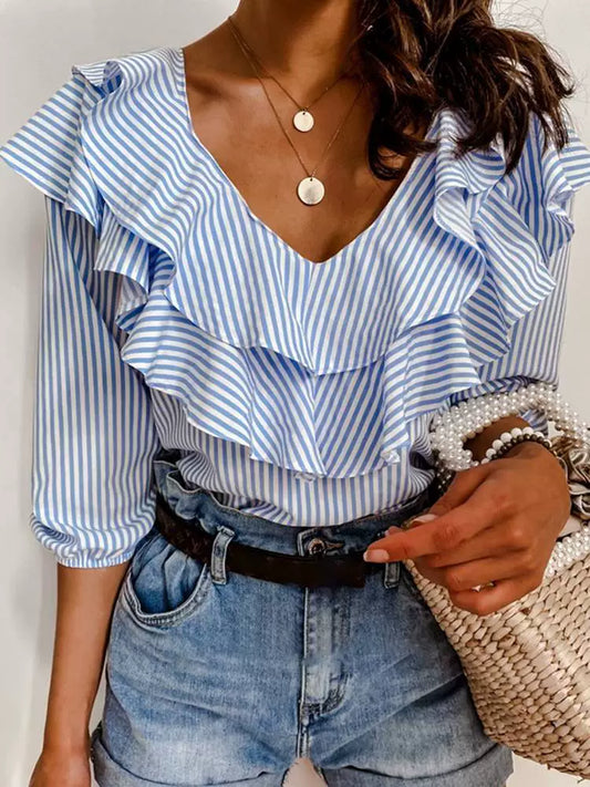 STRIPE BLOUSE