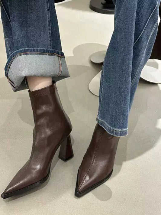 FRENCH POINTED TOE BOOTIE
