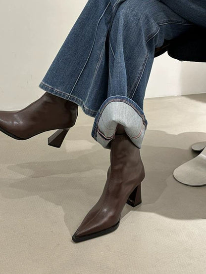 FRENCH POINTED TOE BOOTIE