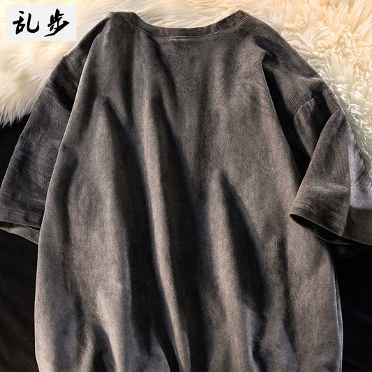 VINTAGE SUEDE T-SHIRT