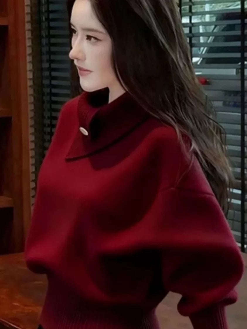 ZAREAL BALLOON SLEEVE KNIT