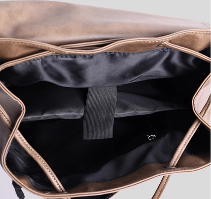 VINTAGE LEATHER BACKPACK