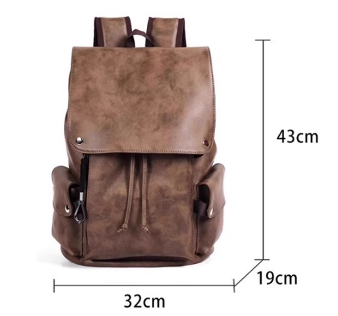 VINTAGE LEATHER BACKPACK